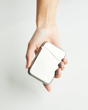 Summit Card Case | Metal Injection-Molded | RFID-Blocking | Brushed Stainless or PVD Vapor Brass