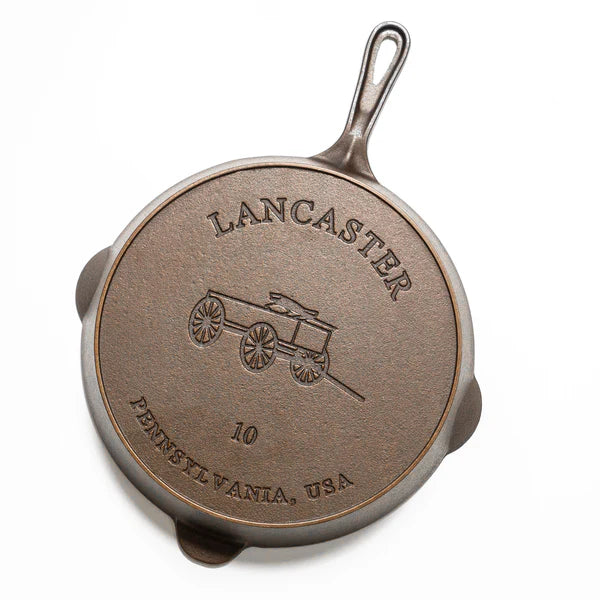 Lancaster Cast Iron No. 10 Skillet | 11 5/8" | Made in USA