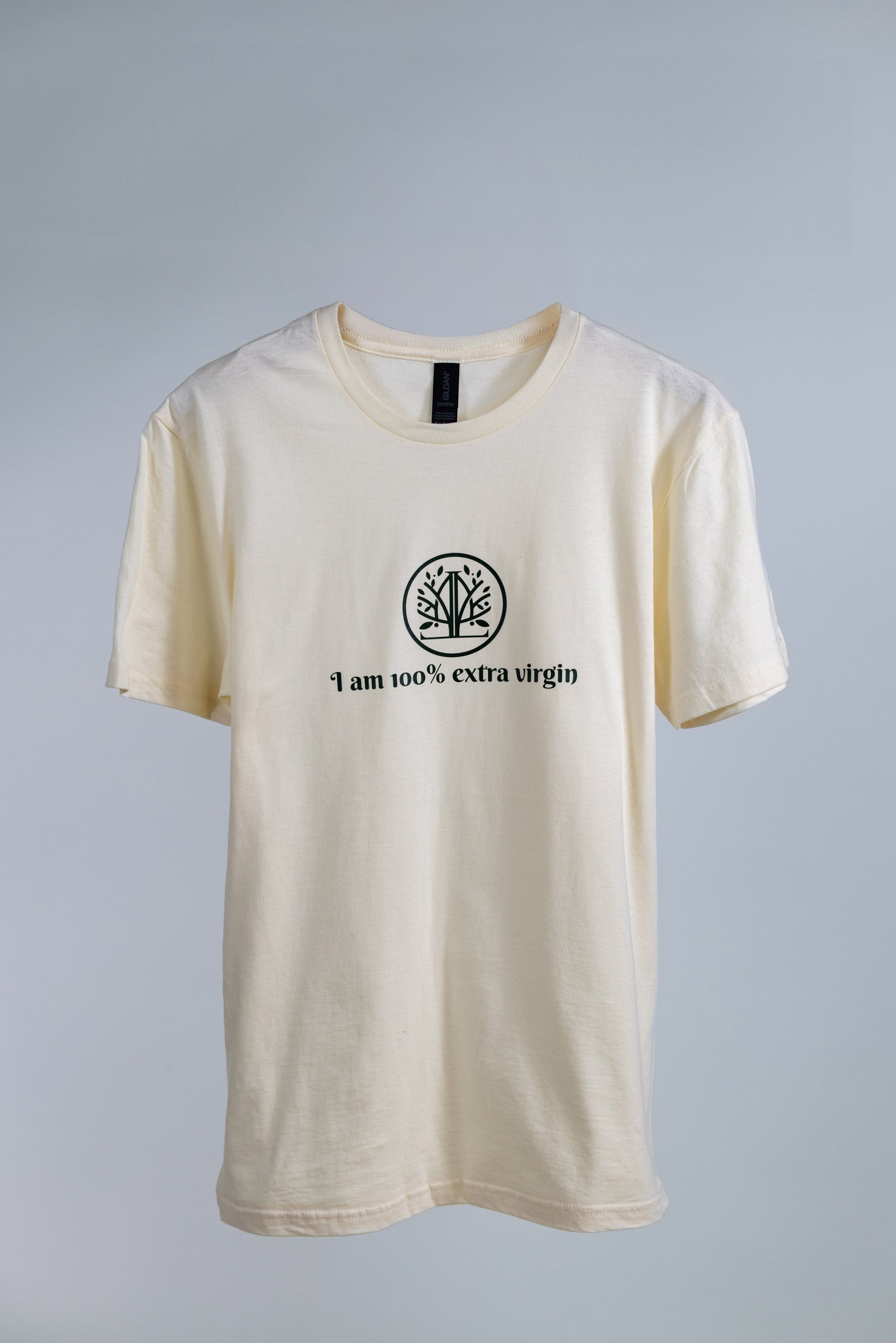 T-shirt "I'm 100% Extra Virgin" -  Unisex design