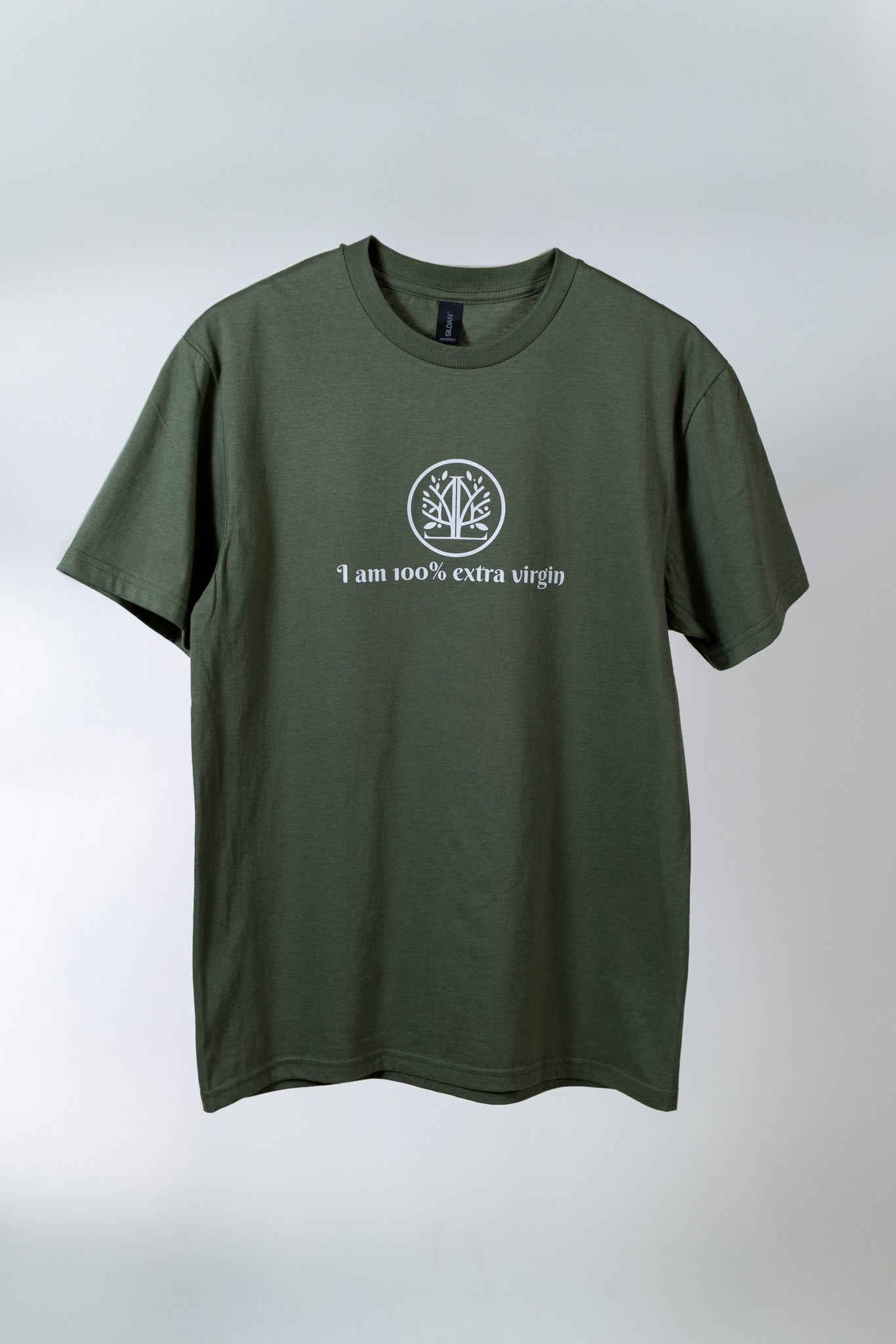 T-shirt "I'm 100% Extra Virgin" -  Unisex design