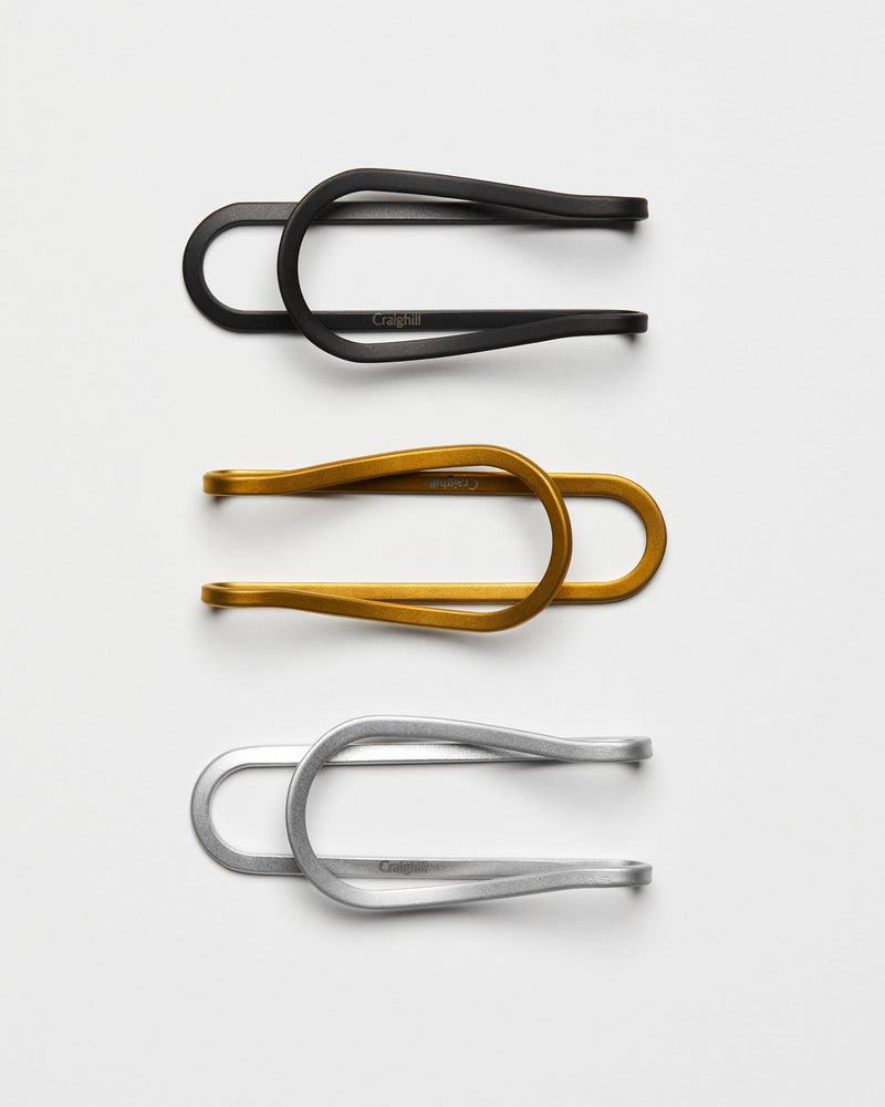 Station Money Clip | Titanium | PVD Coated