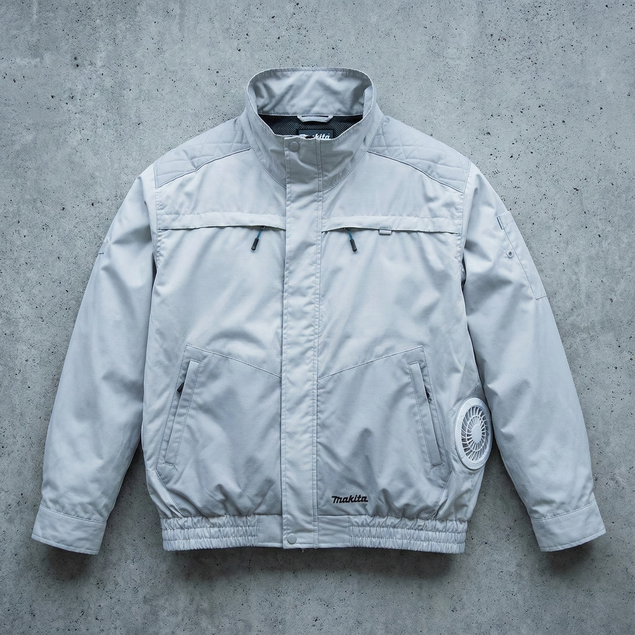 Makita 18V LXT Lithium-Ion Cordless UV Resistant Fan  Jacket - 2 XS - White