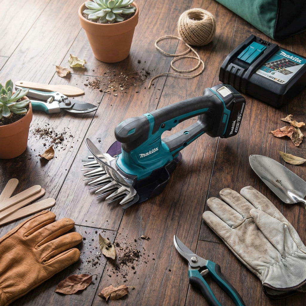 Makita 12 V 6-5/16" Max Cordless Grass Shear