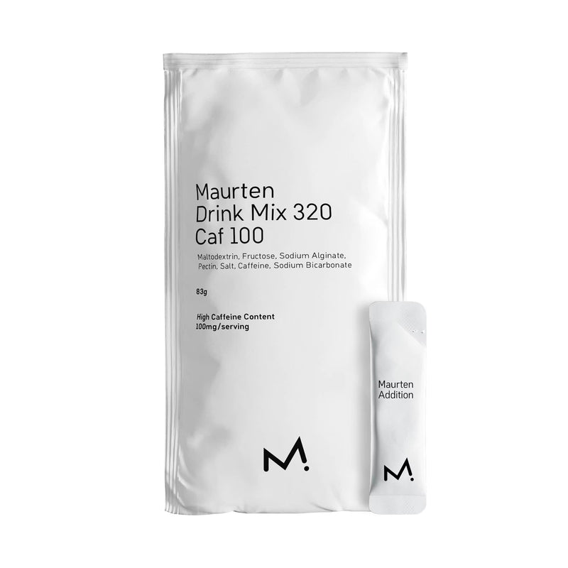 Maurten Drink Mix 320 Caf 100 | 80g Carbs + 100mg Caffeine | Hydrogel Formula | 14 Servings