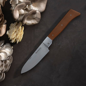 Adventure Chef Maple Summit Set | 6-Piece Folding Knife Set | German X50 Steel | Carbonized Maple Handles