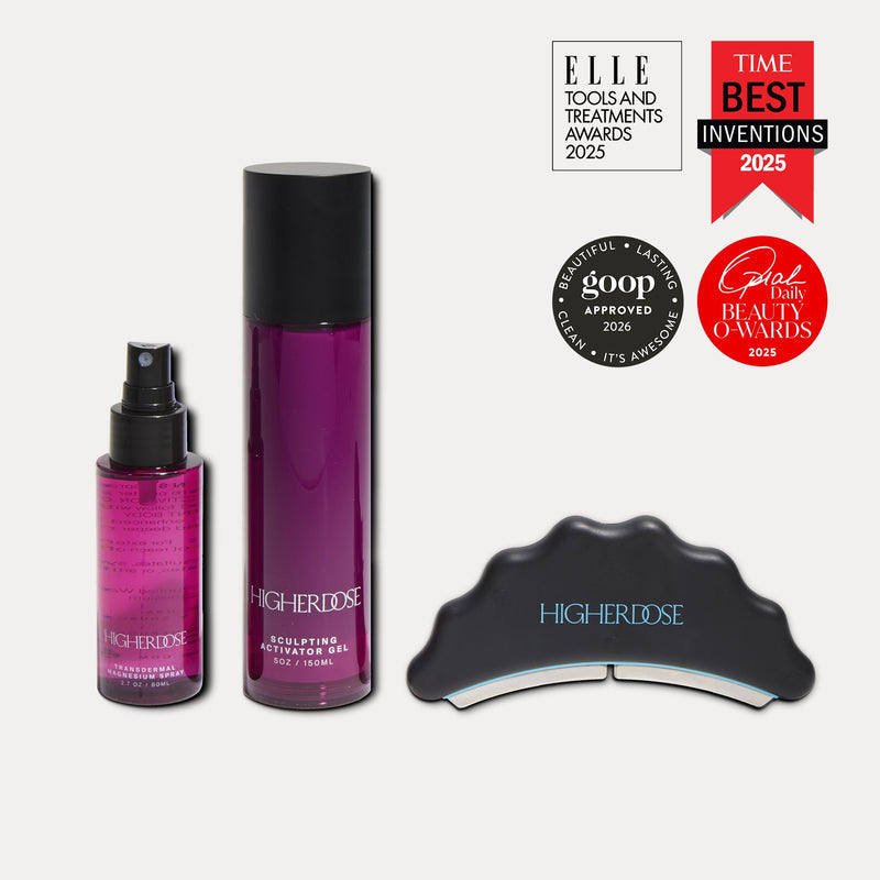 Microcurrent Body Sculptor | Ergonomic Handheld Device | Complete Ritual Set