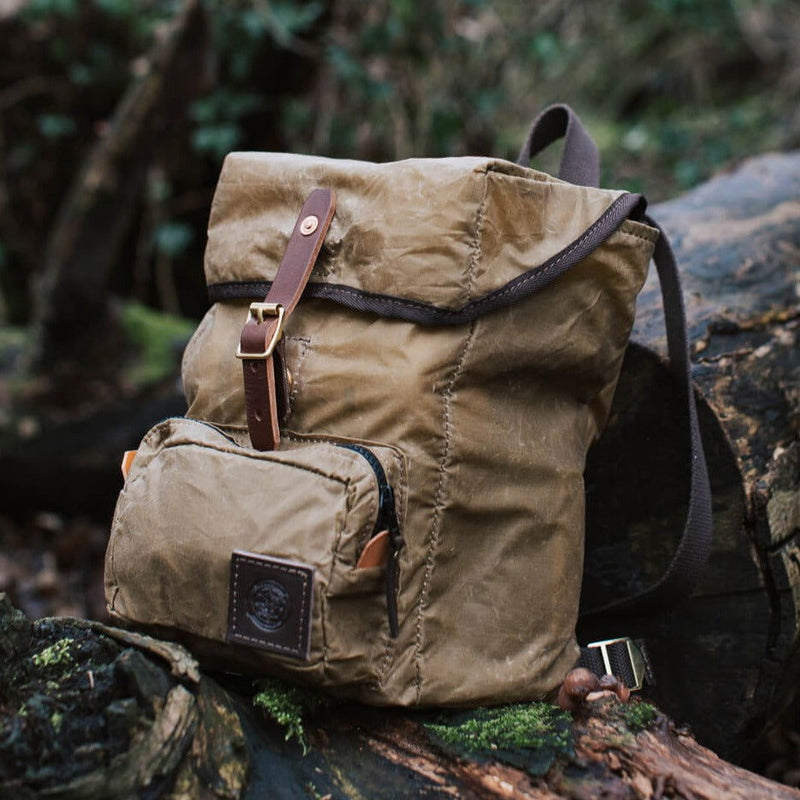 Mini Explorer Pack | Waxed Canvas Kids Backpack | Handmade in the UK