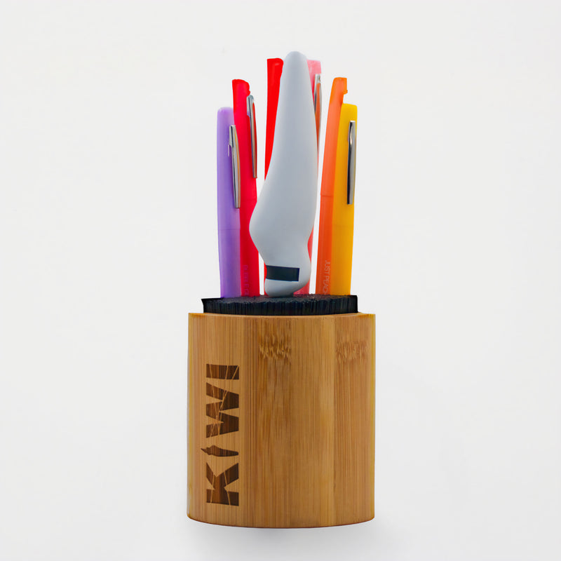 Ergokiwi Nest Desk Organizer | Magnetic Tool Holder | Hidden Blade Storage