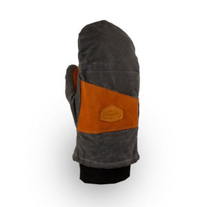 Peaks Mitts | Leather Palm | Knit Cuff | Made in Trenton, Maine