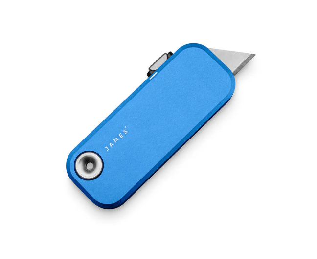 The Palmer Utility Knife | Anodized Aluminum | Tool-Free Blade Changes