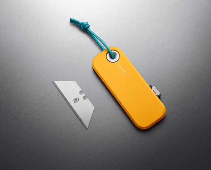 The Palmer Utility Knife | Aluminum or Recycled PCTG | Tool-Free Blade Changes