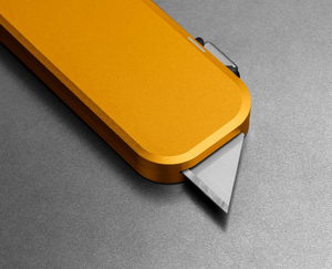 The Palmer Utility Knife | Aluminum or Recycled PCTG | Tool-Free Blade Changes