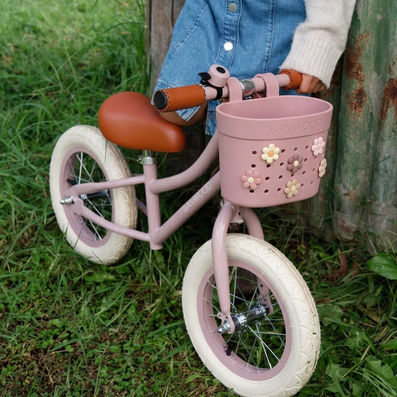 Banwood Basket Pins | Flower | Recycled Rubber