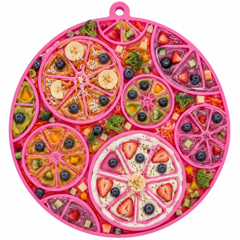 Citrus Design eMat Enrichment Lick Mat | with Suction Cups | USA Made