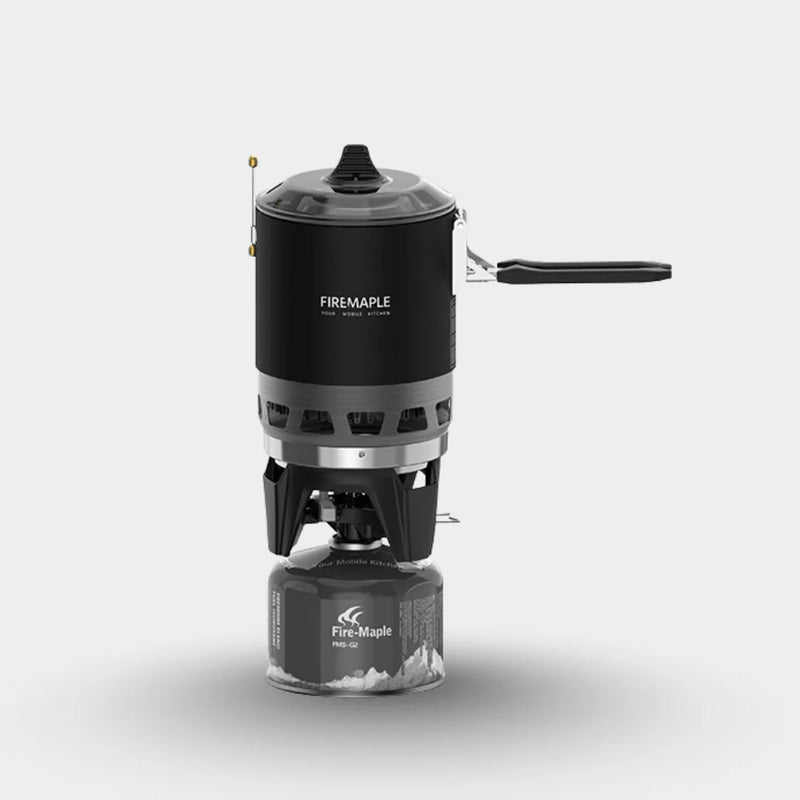 Star X3 Cooking System | 0.8L Pot | Stainless Steel & Anodized Aluminum | Fire Maple