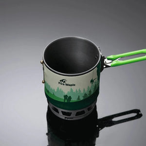 Star X3 Cooking System | 0.8L Pot | Stainless Steel & Anodized Aluminum | Fire Maple