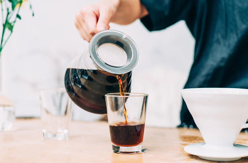 V60 Glass Server | Heat-Resistant Borosilicate | 2-5 or 2-6 Cup Capacity
