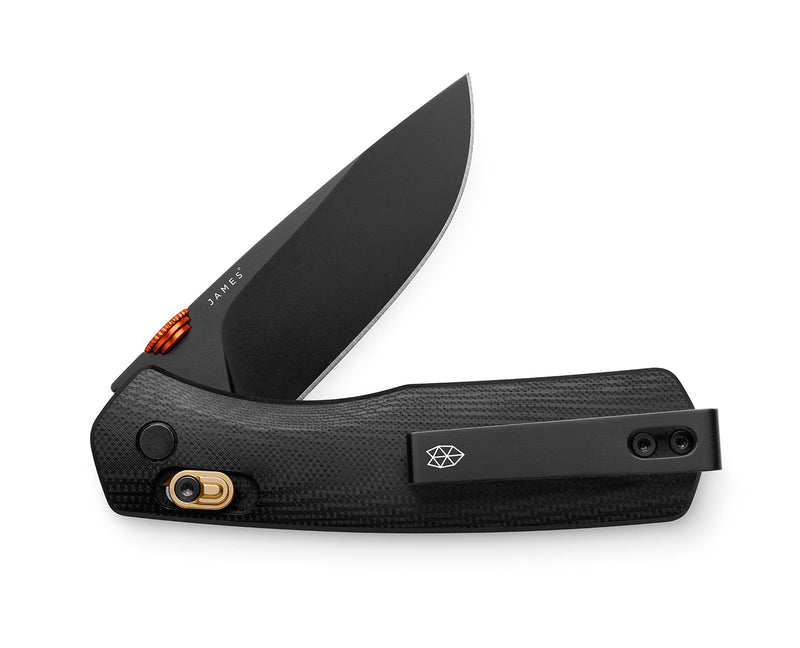 The Carter - Black + Fire / Straight / Medium from The James Brand