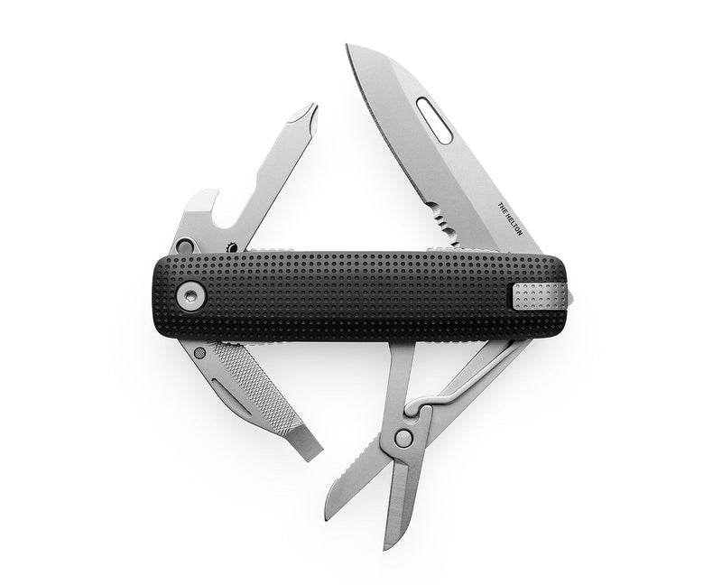 The Helton Multitool | Liner Lock All Tools | Removable Pocket Clip