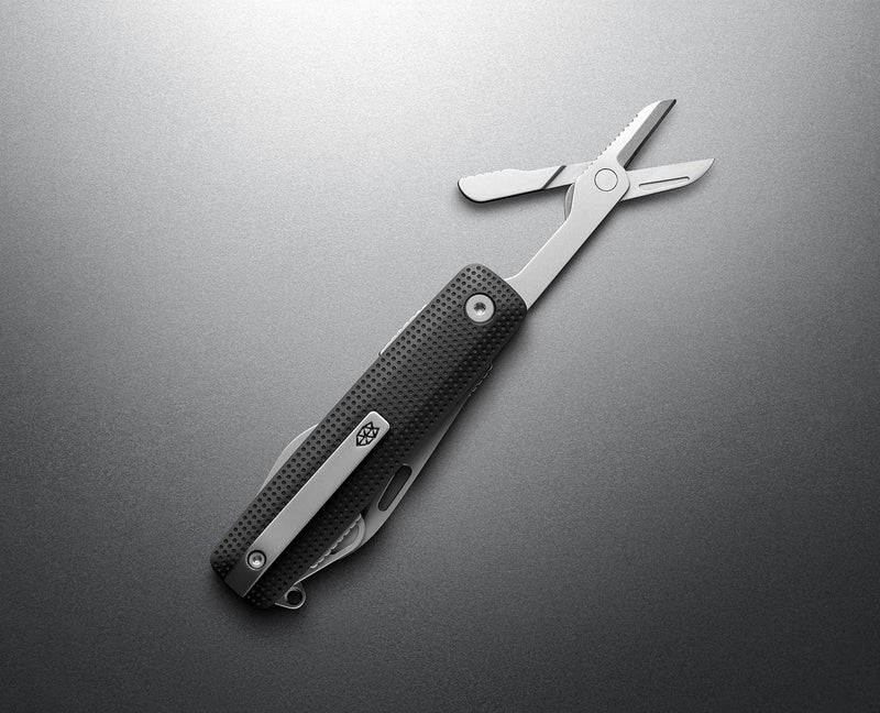 The Helton Multitool | Liner Lock All Tools | Removable Pocket Clip
