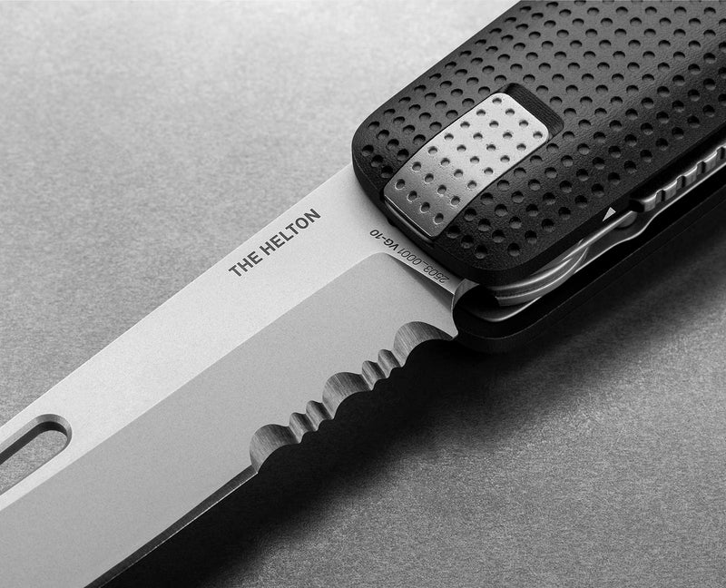 The Helton Multitool | Liner Lock All Tools | Removable Pocket Clip