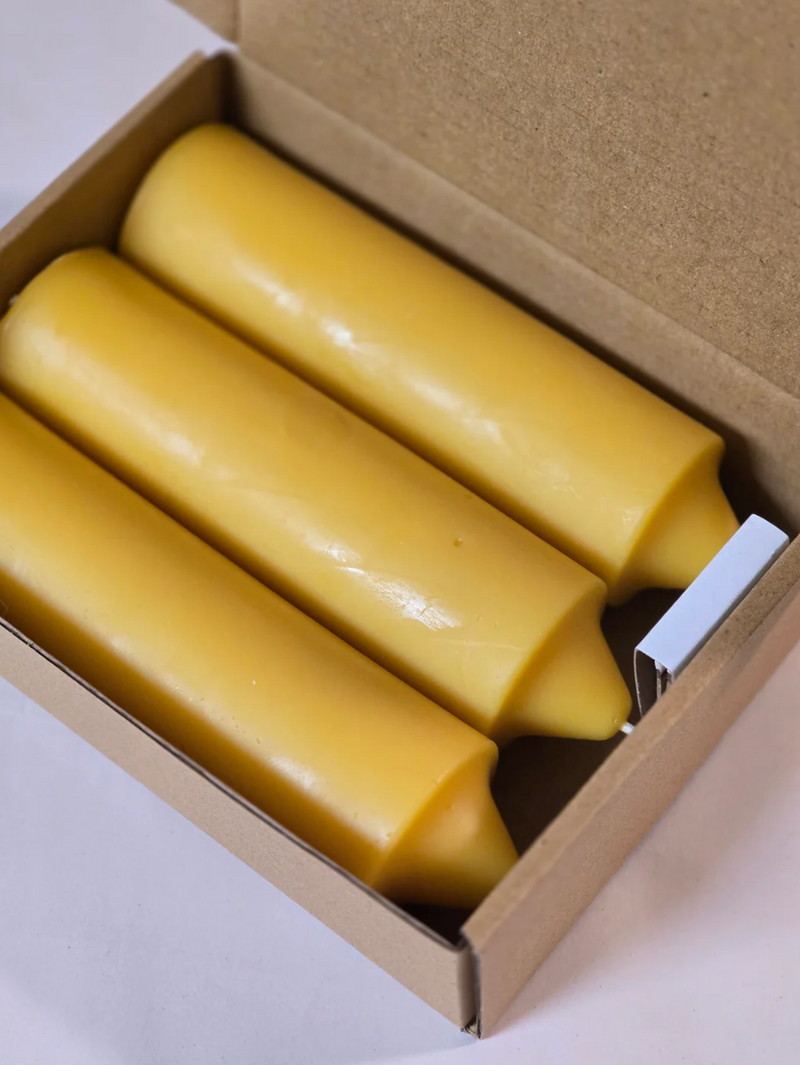 Beeswax Emergency Candle | 48+ Hour Burn Time | 6.5oz