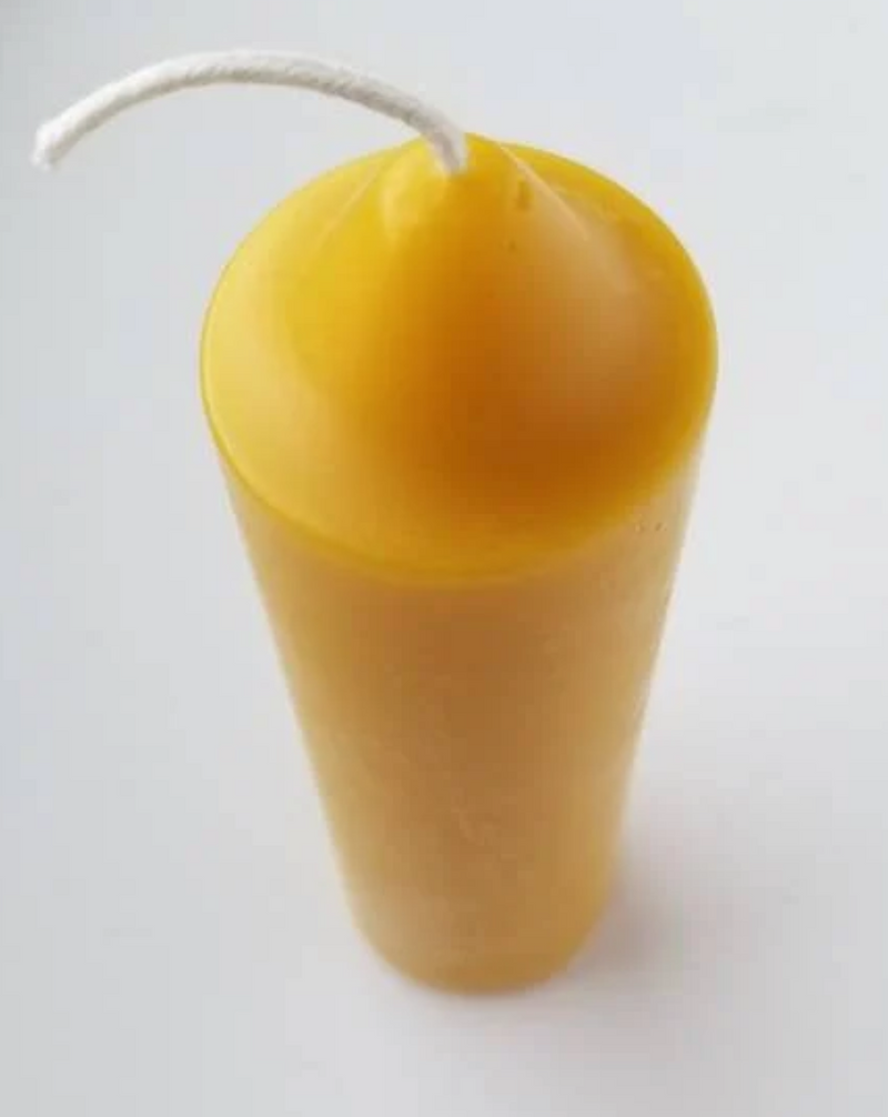 Beeswax Emergency Candle | 48+ Hour Burn Time | 6.5oz