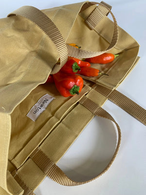 Waxed Canvas Transport Tote — Large
