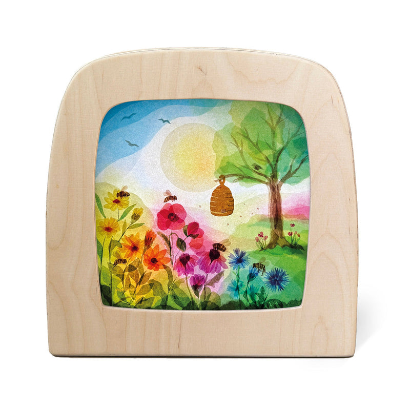 Vogel Geluk Silhouette | Honeybees | Toverlux Lamp Insert