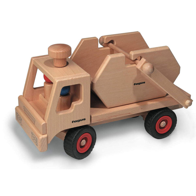 Skip Truck | Solid Beech Wood Push Toy