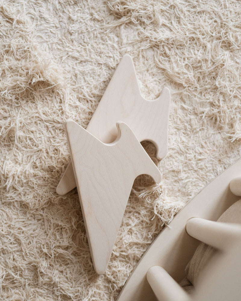 Rocker Wedges for LUOTO II Climbing Arch | Birch Plywood | Set of 4