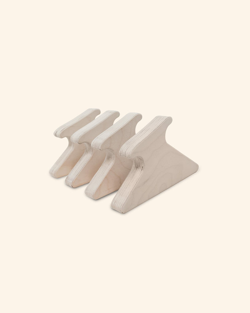 Rocker Wedges for LUOTO II Climbing Arch | Birch Plywood | Set of 4