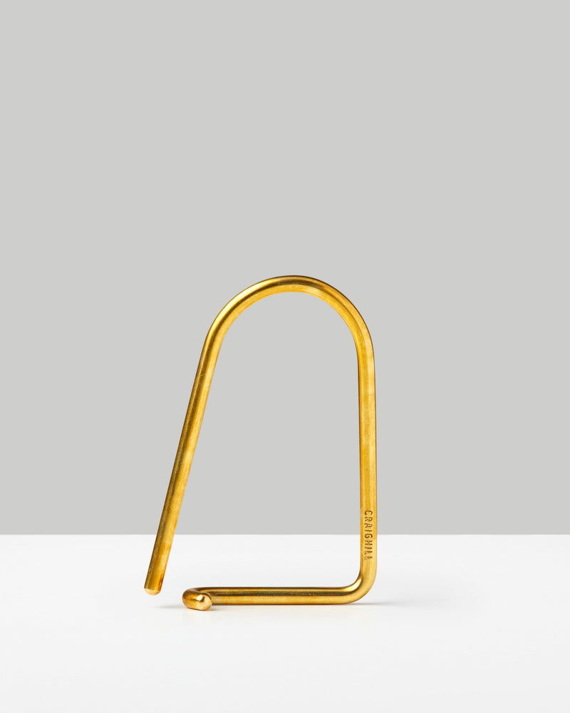 Wilson Keyring | Cold-Rolled Wire | 2" x 1.25" | Brass or Vapor Black