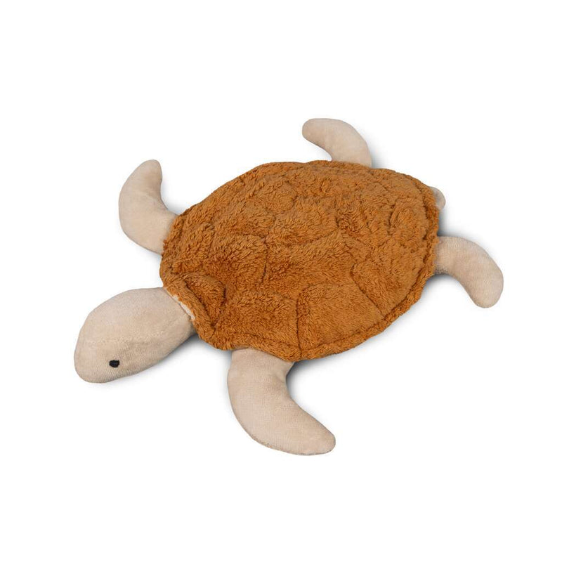 Cuddly Animal Turtle Small | Rust | Organic Cotton