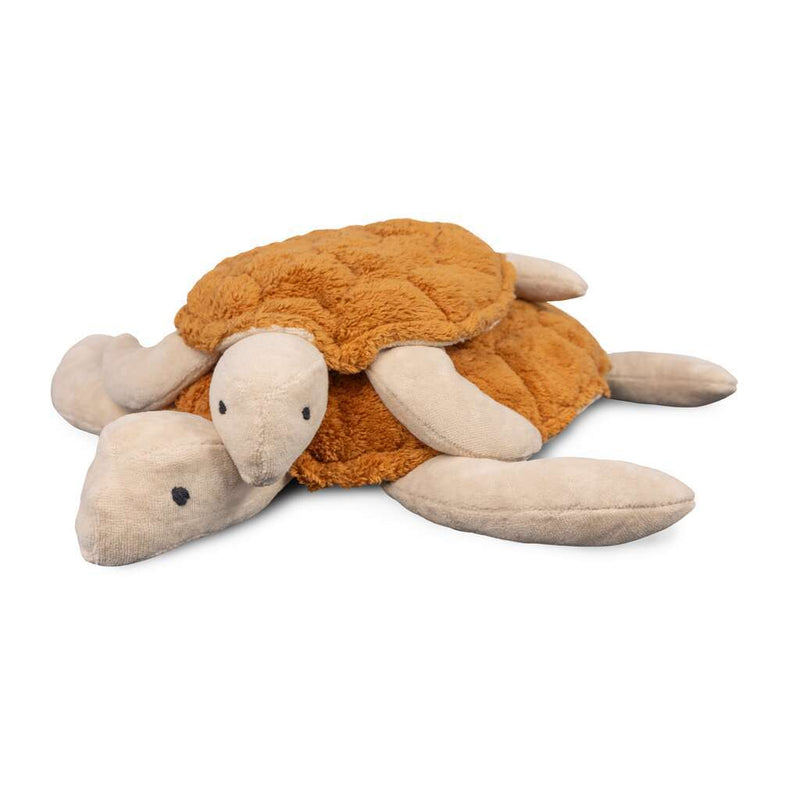 Cuddly Animal Turtle Small | Rust | Organic Cotton