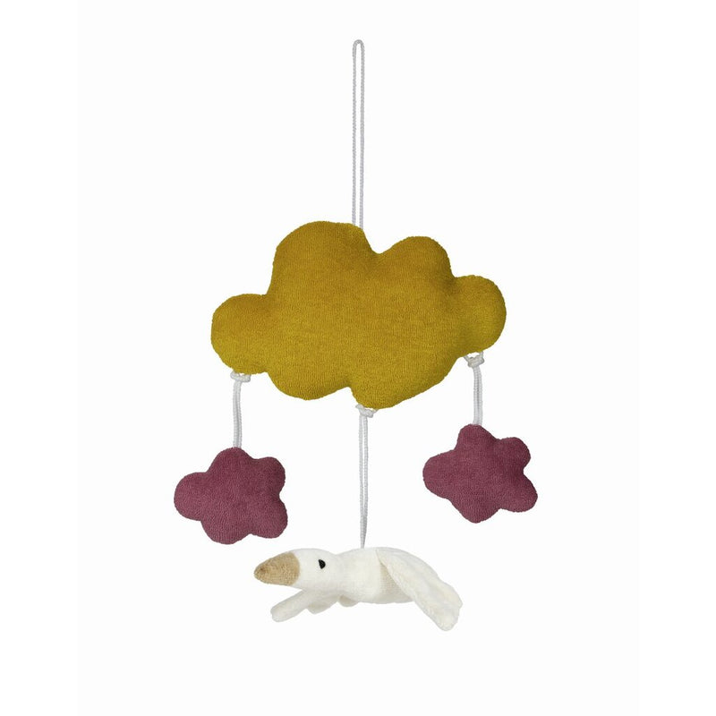 Mobile Sunrise | Pink Clouds & Goose | Sheep's Wool Filling