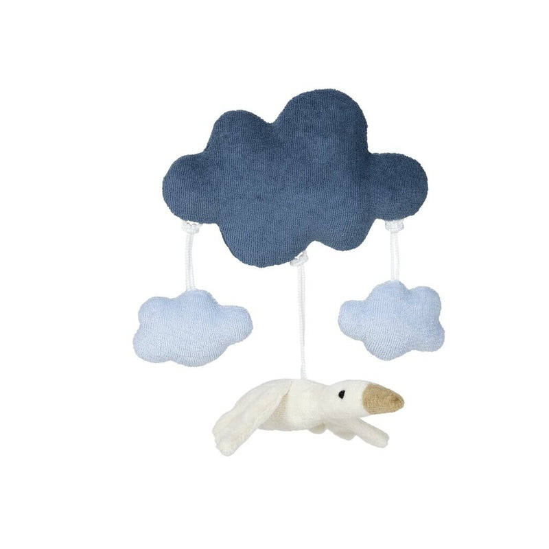 Mobile Sunset | Blue | Removable Goose & Clouds