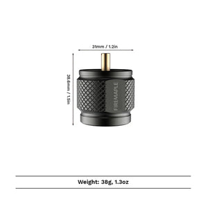 Gas Canister Adapter | Fire Maple Z1 | EN417 to 1lb Propane | 38g