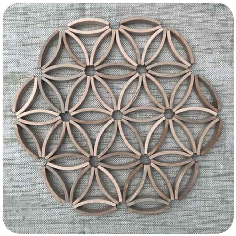 Abel Mini Blocks 66 mandala pattern