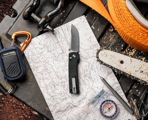 The Kline - OD Green Micarta + Stainless from The James Brand