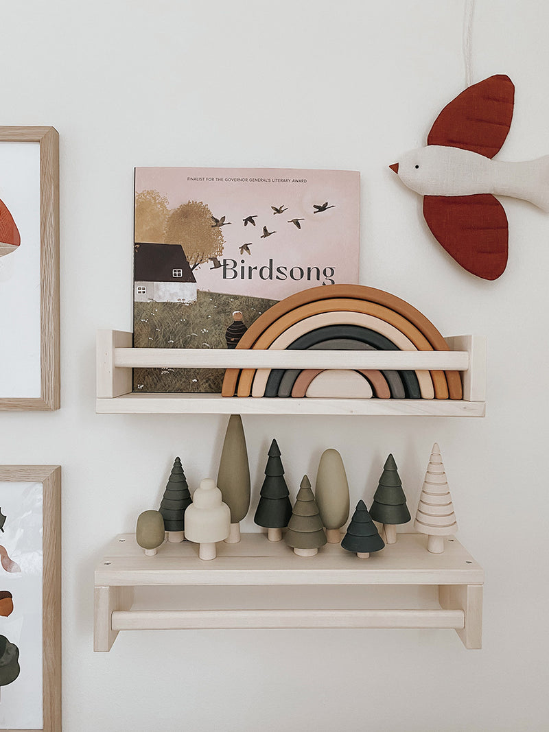 Wooden Forest Set | 10 Trees | Linden or Birch | SABO Concept