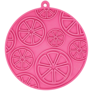 Citrus Design eMat Enrichment Lick Mat | with Suction Cups | USA Made