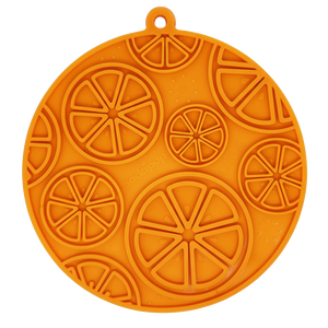 Citrus Design eMat Enrichment Lick Mat | with Suction Cups | USA Made