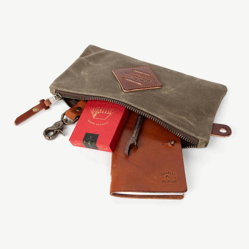 Zip Pouch — Field Tan