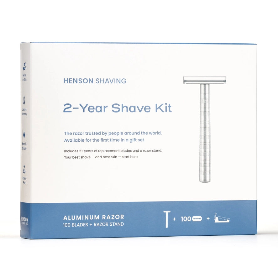 Henson Shaving Retail Box Set - 2-Year Shave Kit
