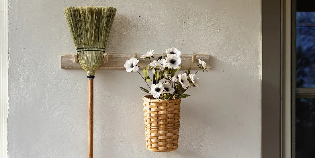 The Everyday Broom | Natural Broom Corn | Handwoven by Amish Makers