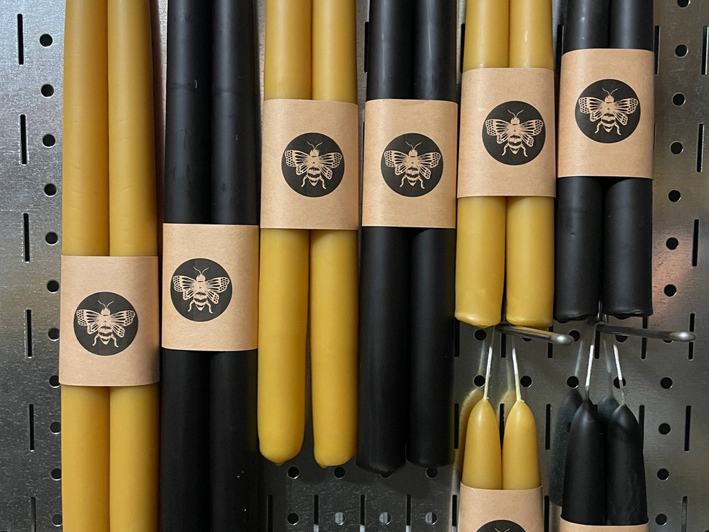 Beeswax Candlesticks | Beeswax Candles | Hand-Dipped