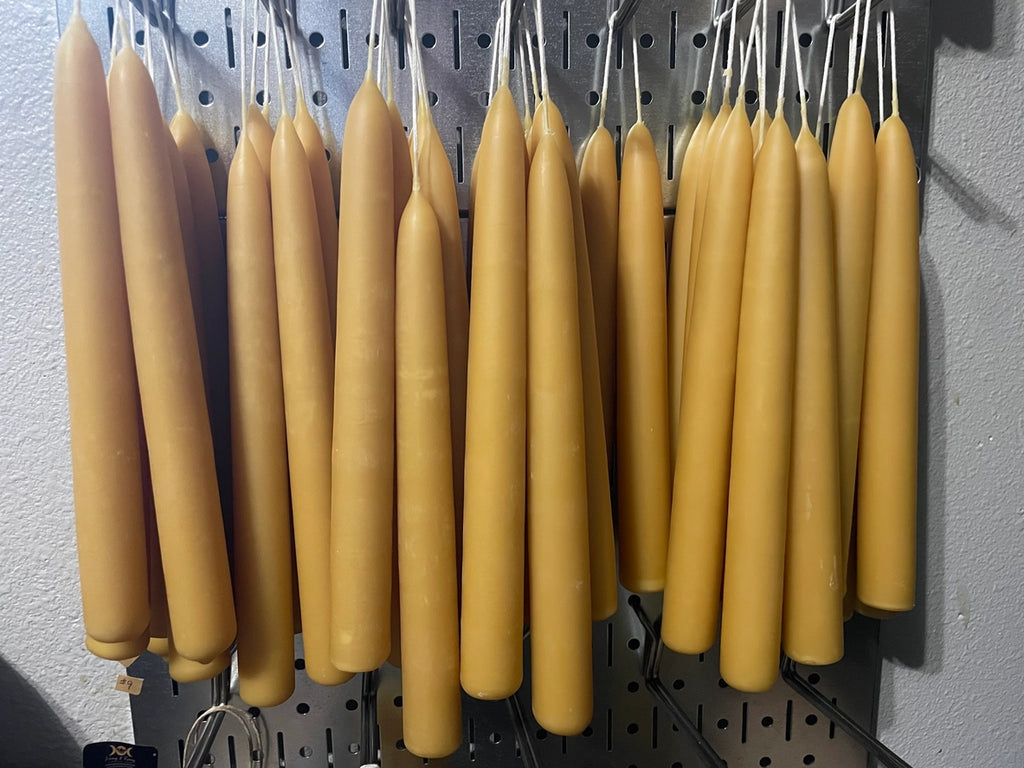Beeswax Candlesticks | Beeswax Candles | Hand-Dipped