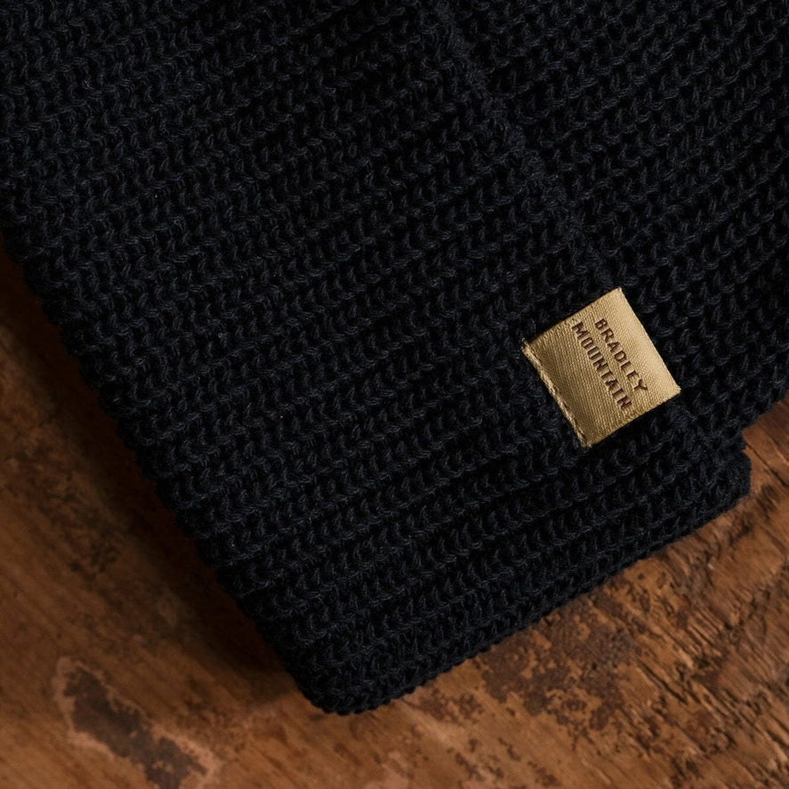 Cotton Watch Cap - Black