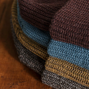 Wool Watch Cap — Maroon